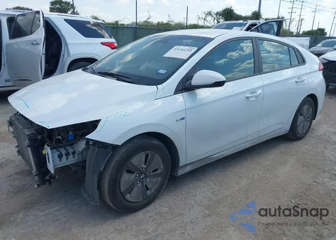 2020 Hyundai Ioniq Blue из США, поврежденный, VIN KMHC65LC8LU242719